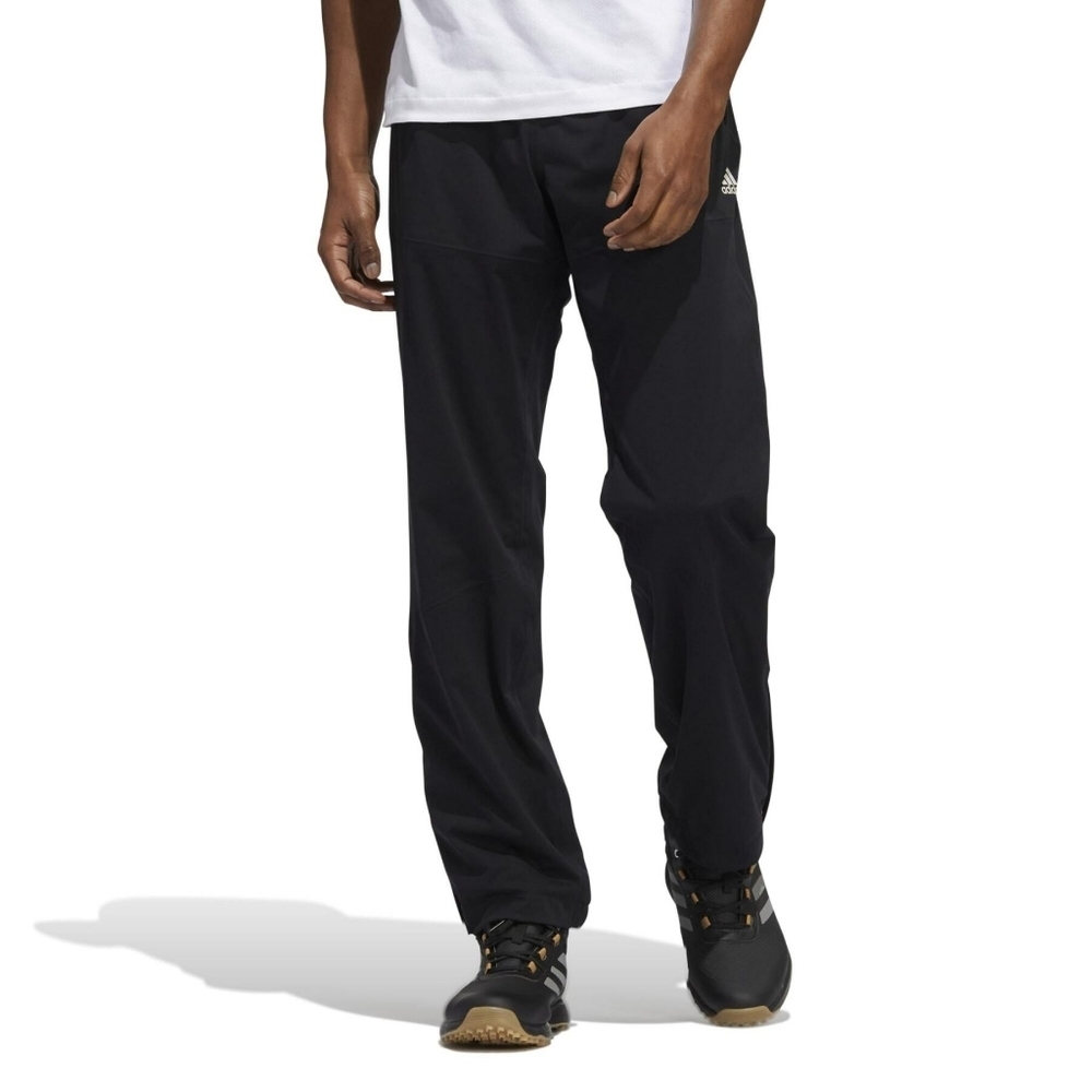 $180 ADIDAS RAIN.RDY GOLF PANTS WATERPROOF BLACK HK7447 MEN'S SIZE XL